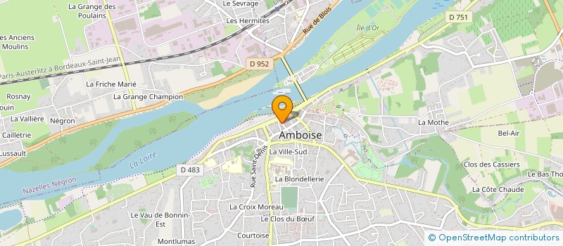 localisation de l'entreprise D&C IMMO  AMBOISE