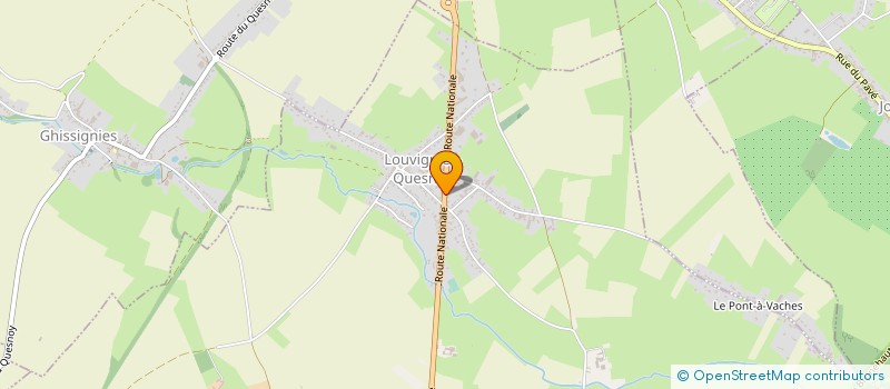 localisation de l'entreprise D.C.L. 59530 à LOUVIGNIES-QUESNOY