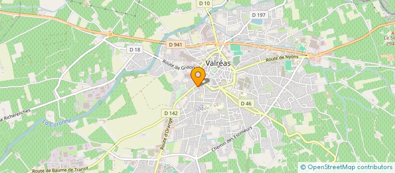 localisation de l'entreprise D C L G à VALREAS