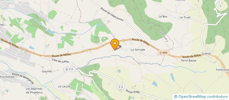 localisation de l'entreprise D C M E V à CAMBON