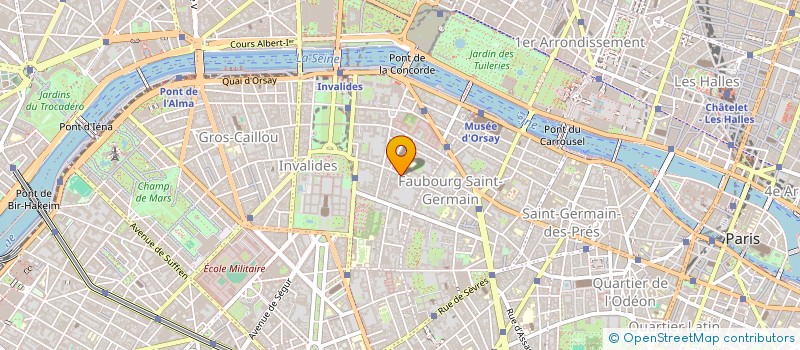 localisation de l'entreprise D.C.P INVESTIGATIONS à PARIS