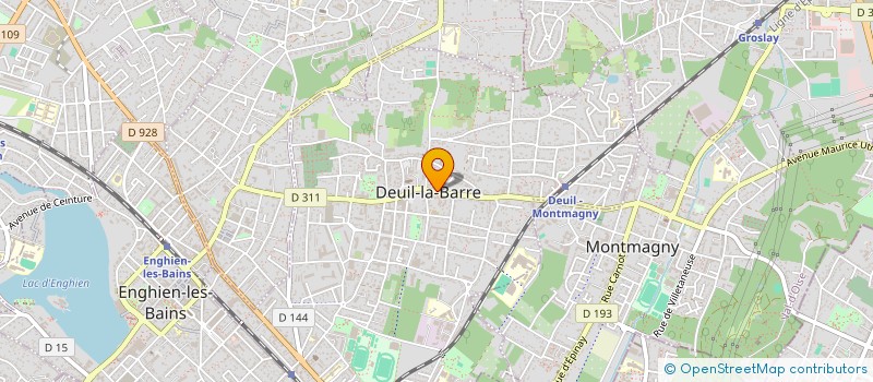localisation de l'entreprise D C R BATIMENT à DEUIL-LA-BARRE