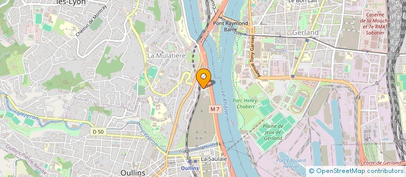 localisation de l'entreprise D.C.R SOLUTIONS à LA MULATIERE