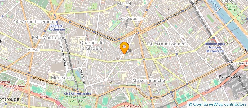 localisation de l'entreprise D C S  PARIS