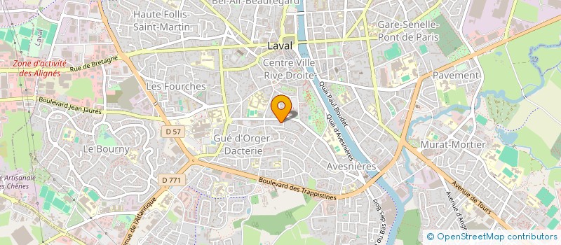 localisation de l'entreprise D.C.S. à LAVAL