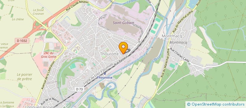 localisation de l'entreprise D-C-S-G-O  THOUROTTE