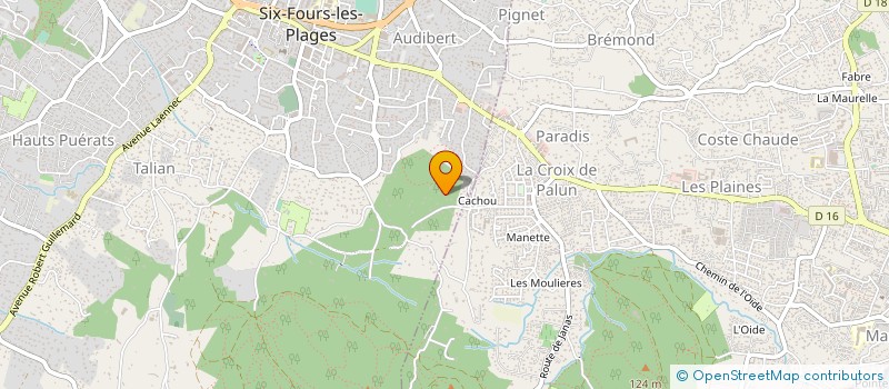 localisation de l'entreprise D C SUD à SIX-FOURS-LES-PLAGES