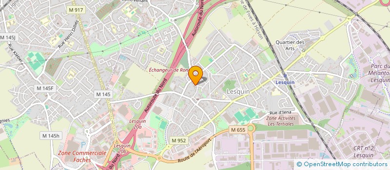 localisation de l'entreprise D C T à LESQUIN