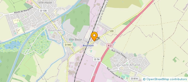localisation de l'entreprise D.C.V.B à LIEU-SAINT-AMAND
