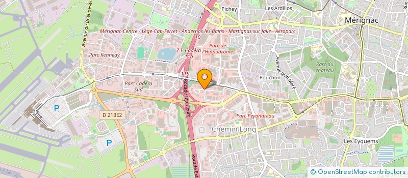 localisation de l'entreprise D-CATH  MERIGNAC