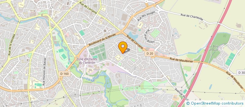 localisation de l'entreprise D CHIFFRES & VOUS à CHOLET