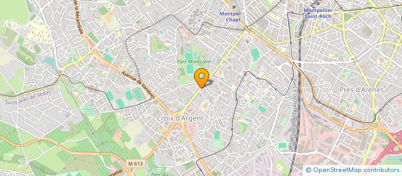 localisation de l'entreprise D'CLIC à MONTPELLIER