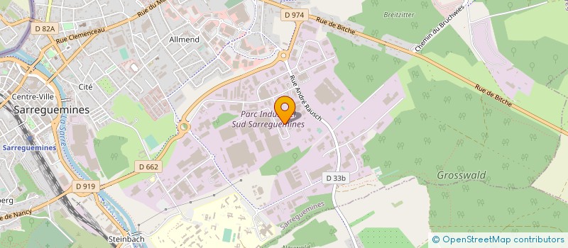 localisation de l'entreprise D CLIC à SARREGUEMINES