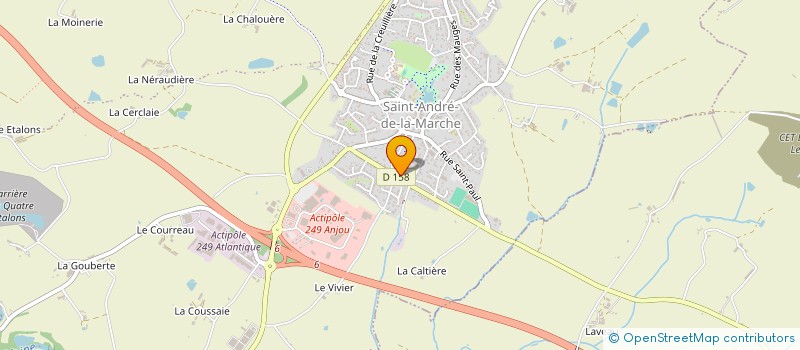 localisation de l'entreprise D'CLIC à CHOLET