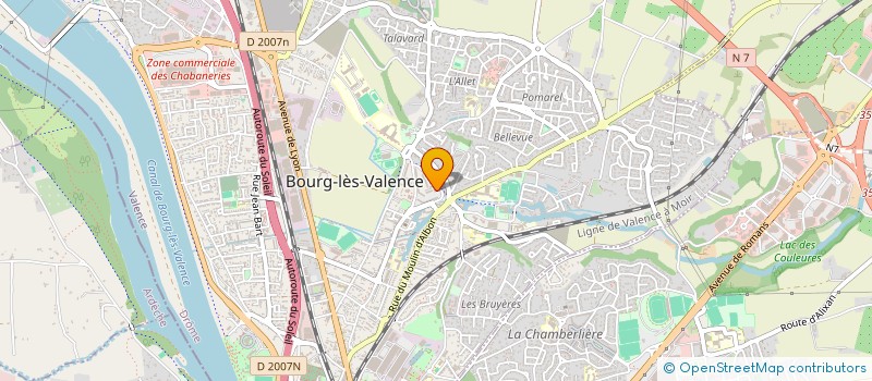 localisation de l'entreprise D'CLIC à BOURG-LES-VALENCE