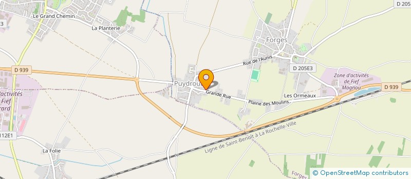 localisation de l'entreprise D'CLIC AERO à LE THOU