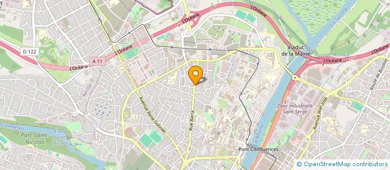 localisation de l'entreprise D'CLICK SERVICES à ANGERS