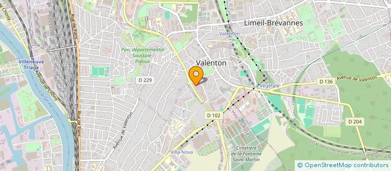 localisation de l'entreprise D'CLIK SERRURE  VALENTON