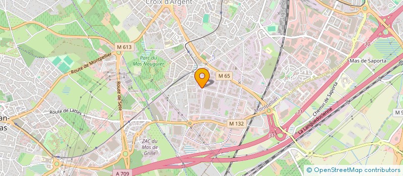 localisation de l'entreprise D CLIM à MONTPELLIER