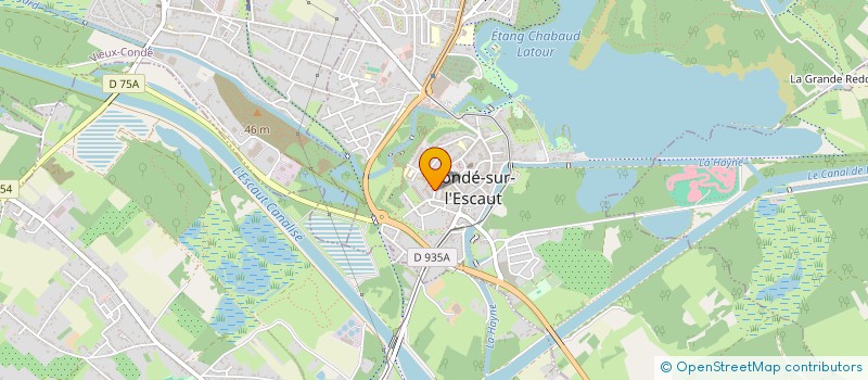 localisation de l'entreprise D&CO  CONDE-SUR-L'ESCAUT