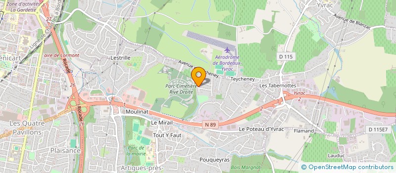 localisation de l'entreprise D'CO INTERIEURE à ARTIGUES-PRES-BORDEAUX