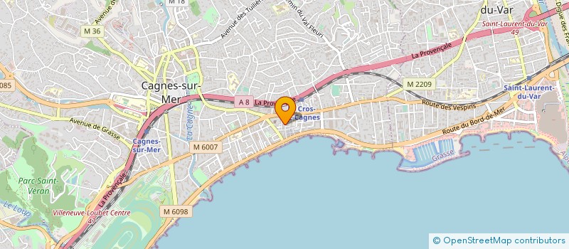 localisation de l'entreprise D.CO.K.DO à CAGNES-SUR-MER