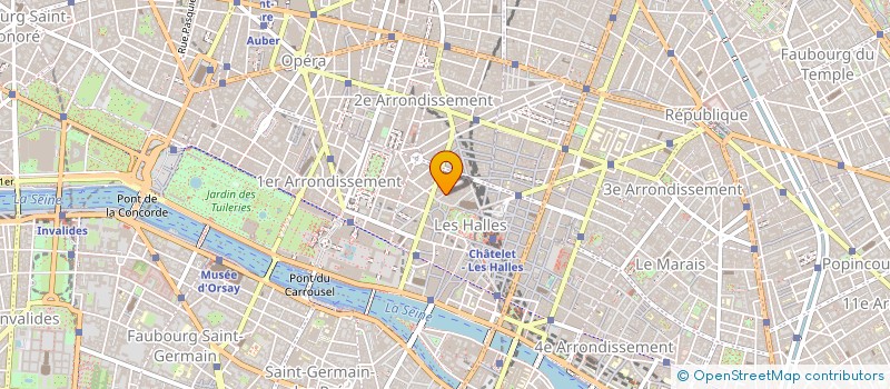 localisation de l'entreprise D CODE SARL à PARIS
