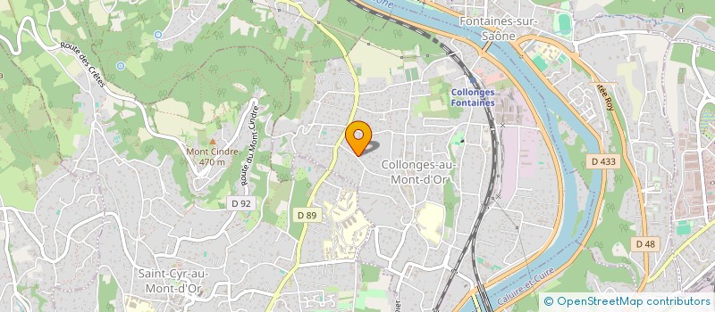 localisation de l'entreprise D COM  COLLONGES-AU-MONT-D'OR