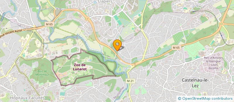 localisation de l'entreprise D CONCEPT  CASTELNAU-LE-LEZ