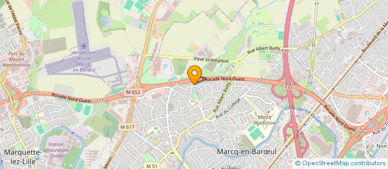 localisation de l'entreprise & D CONCEPT à MARCQ-EN-BARŒUL