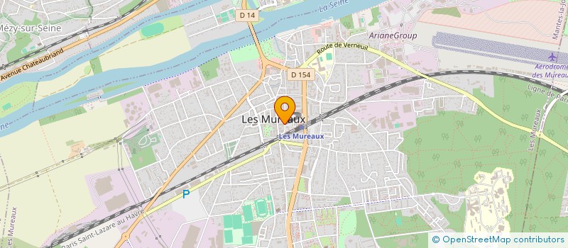 localisation de l'entreprise D.CONSEILS-FORMATIONS à LES MUREAUX