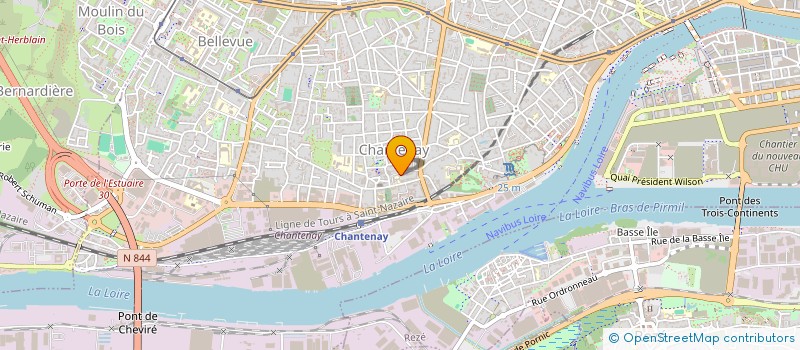 localisation de l'entreprise D.CONSULTING à NANTES