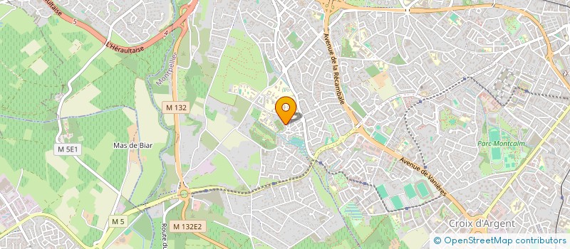 localisation de l'entreprise D CREATION  MONTPELLIER