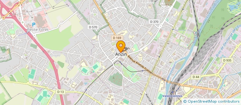 localisation de l'entreprise D'CUTZ  ANZIN