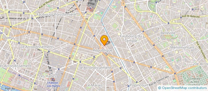 localisation de l'entreprise D & D  PARIS