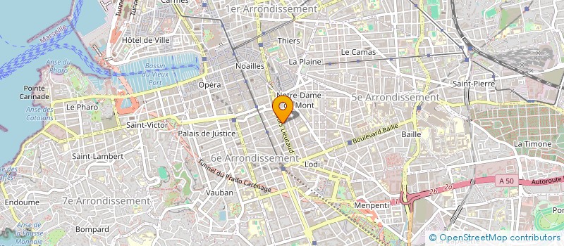 localisation de l'entreprise D&D à MARSEILLE
