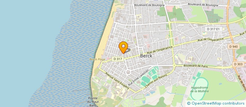 localisation de l'entreprise D & D à BERCK
