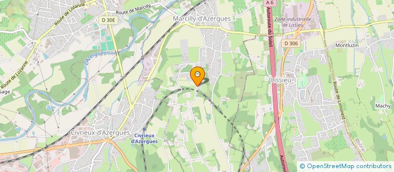 localisation de l'entreprise D&D  MARCILLY-D'AZERGUES