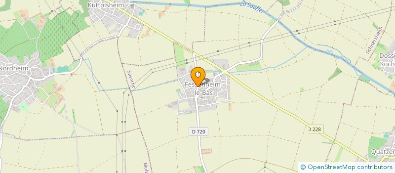 localisation de l'entreprise D&D  FESSENHEIM-LE-BAS