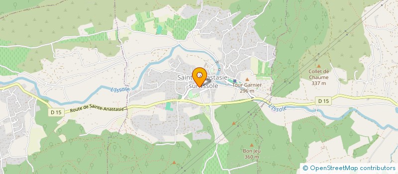 localisation de l'entreprise D &D  SAINTE-ANASTASIE-SUR-ISSOLE