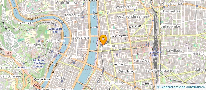 localisation de l'entreprise D.D.A  LYON