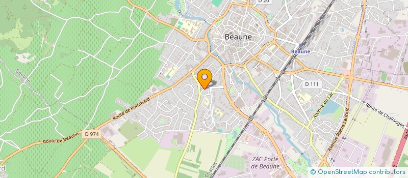 localisation de l'entreprise D.D.A CONSEIL à BEAUNE