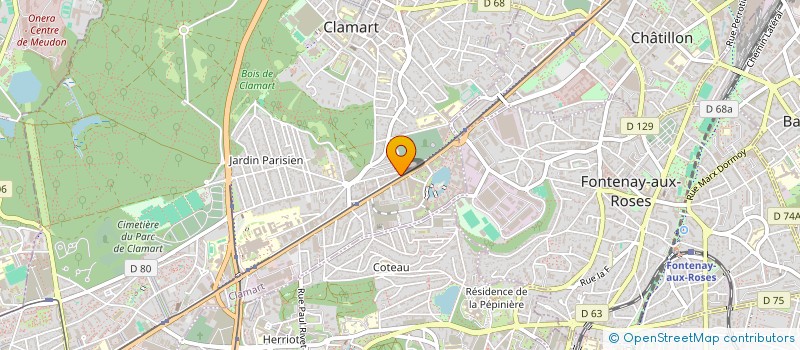 localisation de l'entreprise D&D ADVISORY à CLAMART