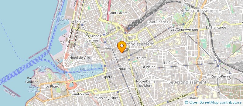 localisation de l'entreprise D.D.C. à MARSEILLE