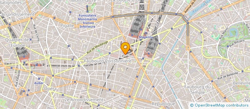 localisation de l'entreprise D.D. ECHAFAUDAGE à PARIS