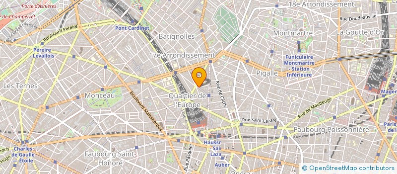 localisation de l'entreprise D.D.F. à PARIS