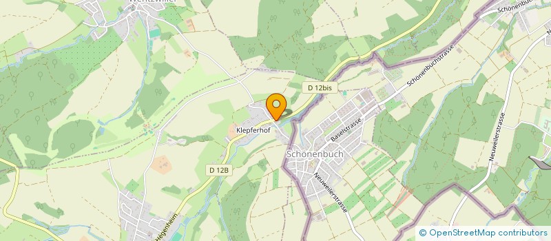 localisation de l'entreprise D&D HOSPITALITY à HAGENTHAL-LE-BAS