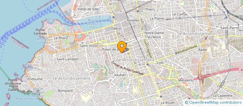 localisation de l'entreprise D.D.I SHOP à MARSEILLE