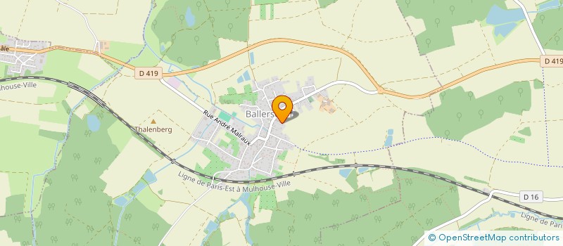 localisation de l'entreprise D.D.L.D  BALLERSDORF