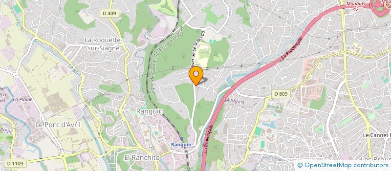 localisation de l'entreprise D D M N à MOUGINS
